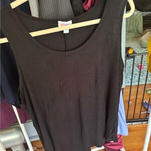 LuLaRoe Black Tank Top